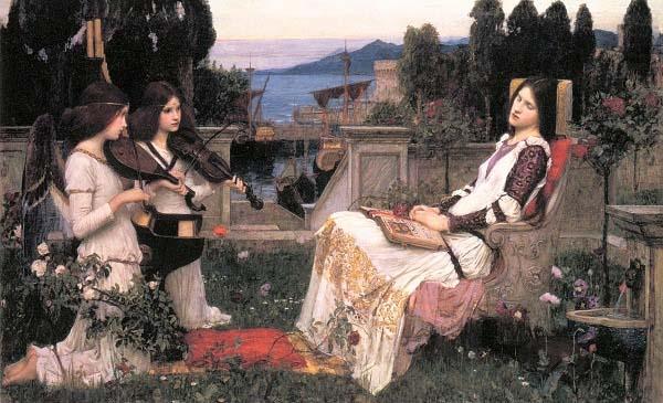 Saint Cecilia, John William Waterhouse